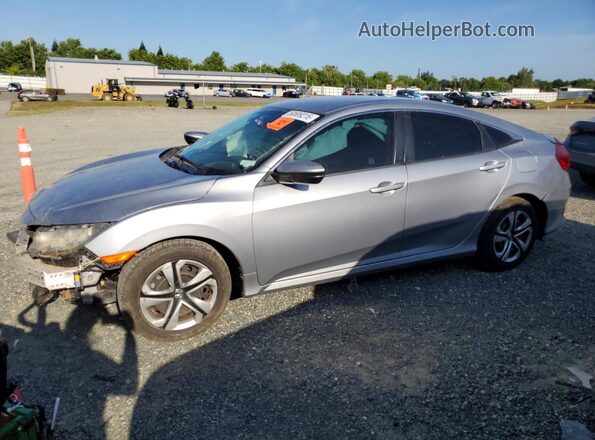 2HGFC2F53JH557256 2018 HONDA CIVIC Silver Przód lewy