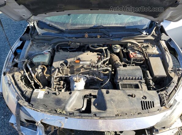 2HGFC2F53JH557256 2018 HONDA CIVIC Silver Widok wnętrza z tyłu
