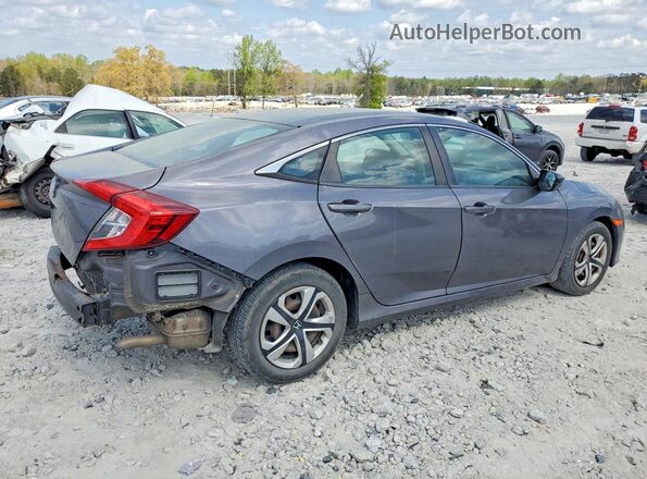 2HGFC2F53JH570976 2018 HONDA CIVIC Gray უკანა მარჯვენა