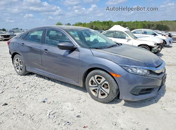 2HGFC2F53JH570976 2018 HONDA CIVIC Gray წინა მარჯვენა
