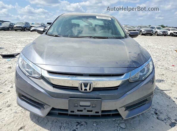 2HGFC2F53JH570976 2018 HONDA CIVIC Gray წინა ხედი