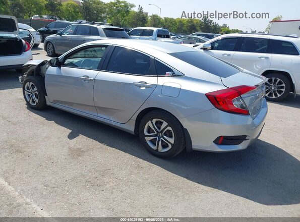 2HGFC2F54HH545952 2017 HONDA CIVIC Серый Задняя левая четверть
