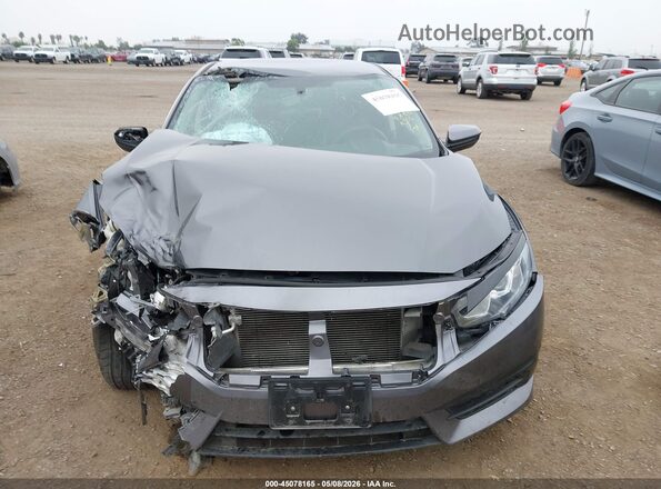 2HGFC2F54HH552299 2017 HONDA CIVIC Серый Вид щитка приборов