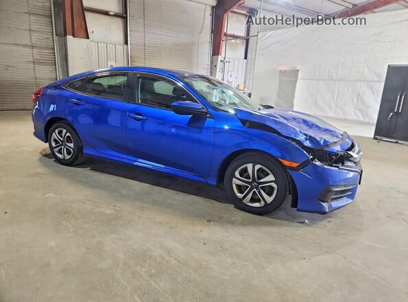 2HGFC2F54HH557521 2017 HONDA CIVIC Blue Передня права чверть