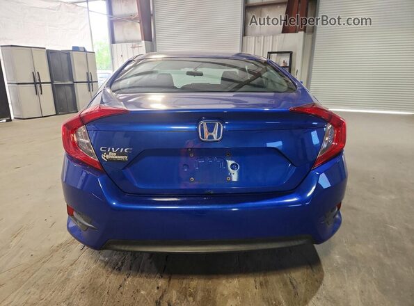 2HGFC2F54HH557521 2017 HONDA CIVIC Blue Вид ззаду