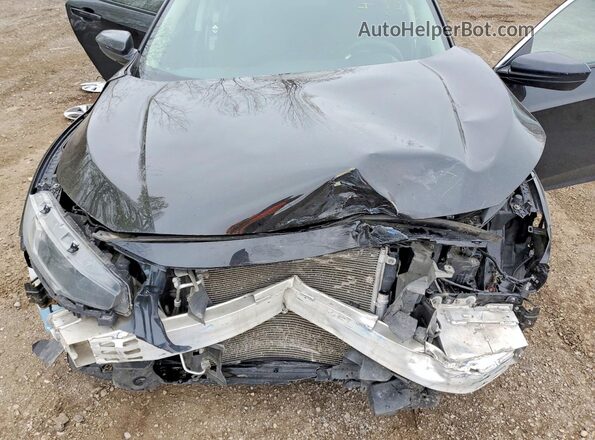 2HGFC2F54LH034105 2020 HONDA CIVIC Black Widok wnętrza z tyłu