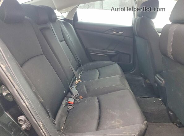 2HGFC2F54LH034105 2020 HONDA CIVIC Black Widok tylnych siedzeń