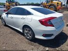 2016 Honda Civic Lx White vin: 2HGFC2F55GH533789