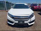 2016 Honda Civic Lx White vin: 2HGFC2F55GH533789