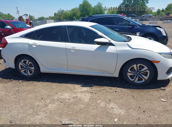 2HGFC2F55GH533789 2016 HONDA CIVIC White Սալոնի հետևի տեսք