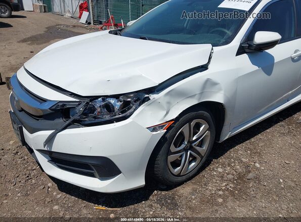 2HGFC2F55GH533789 2016 HONDA CIVIC White Դիմացի տեսք
