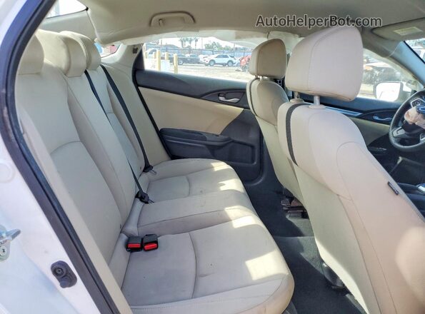 2HGFC2F55GH533811 2016 HONDA CIVIC White Widok tylnych siedzeń