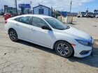 2016 Honda Civic Lx White vin: 2HGFC2F55GH533811
