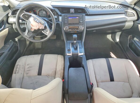 2HGFC2F55GH533811 2016 HONDA CIVIC White Widok deski rozdzielczej