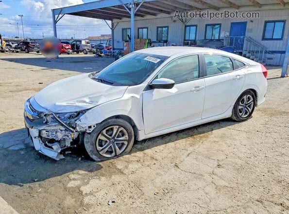 2HGFC2F55GH533811 2016 HONDA CIVIC White Przód lewy