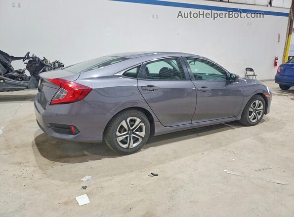 2HGFC2F55HH513883 2017 HONDA CIVIC Серый Задняя правая четверть