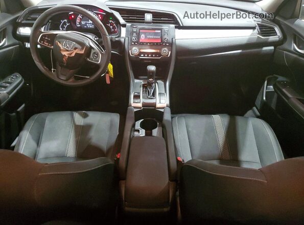2HGFC2F55HH513883 2017 HONDA CIVIC Серый Вид панели приборов