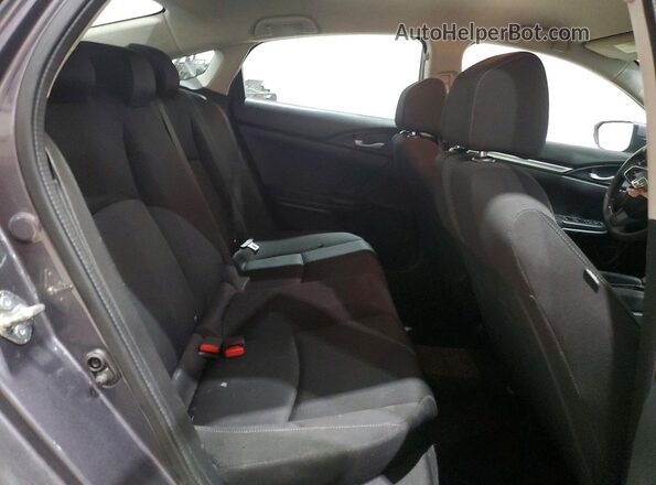 2HGFC2F55HH513883 2017 HONDA CIVIC Серый Вид задних сидений