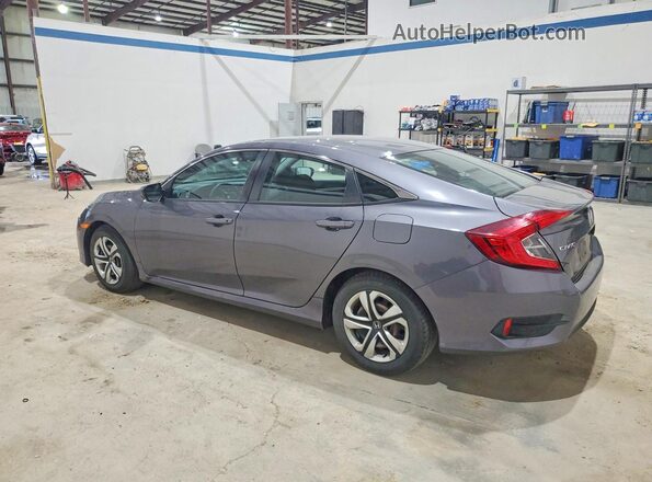 2HGFC2F55HH513883 2017 HONDA CIVIC Серый Задняя левая четверть