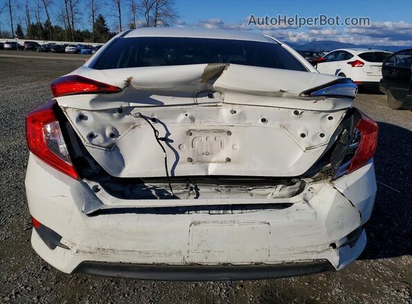 2HGFC2F55HH520137 2017 HONDA CIVIC White Vista trasera