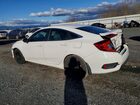 2017 Honda Civic Lx White vin: 2HGFC2F55HH520137
