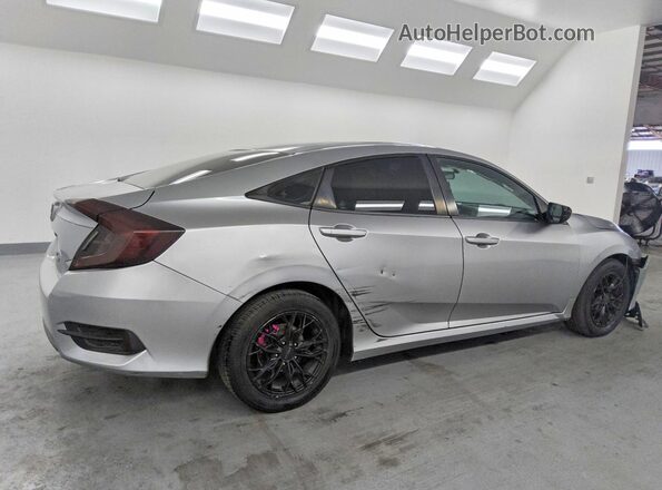 2HGFC2F55JH546596 2018 HONDA CIVIC Silver უკანა მარჯვენა