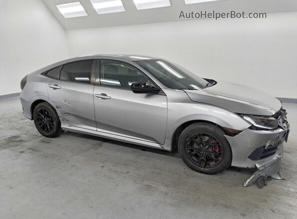 2HGFC2F55JH546596 2018 HONDA CIVIC Silver წინა მარჯვენა