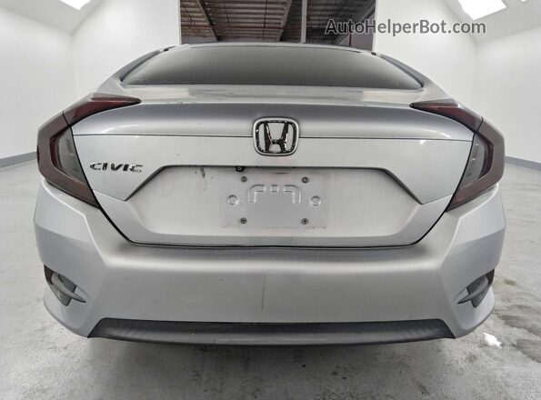 2HGFC2F55JH546596 2018 HONDA CIVIC Silver უკანა ხედი