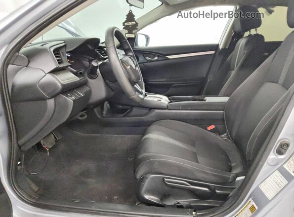 2HGFC2F55JH546596 2018 HONDA CIVIC Silver წინა სალონის ხედი