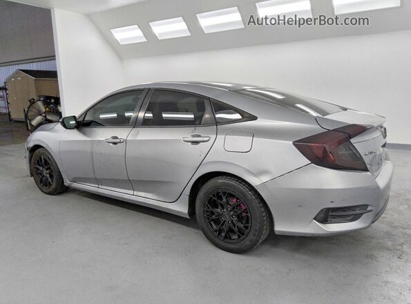 2HGFC2F55JH546596 2018 HONDA CIVIC Silver უკანა მარცხენა
