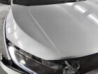 2018 Honda Civic Lx Silver vin: 2HGFC2F55JH546596 Damage: Hood, Dent(S) W/ Paint Dmg, 4 To 5 Inches
