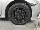 2018 Honda Civic Lx Silver vin: 2HGFC2F55JH546596 Damage: Right Front Wheel, Aftermarket, Acceptable