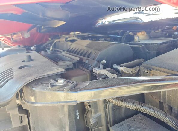 2HGFC2F55JH557792 2018 HONDA CIVIC Red Вид задньої частини салону