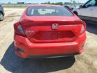 2018 Honda Civic Lx Red vin: 2HGFC2F55JH557792