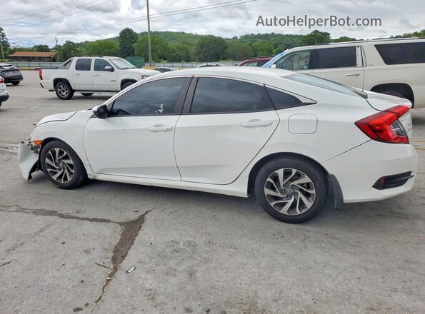 2HGFC2F55JH591795 2018 HONDA CIVIC Белый Задняя левая четверть