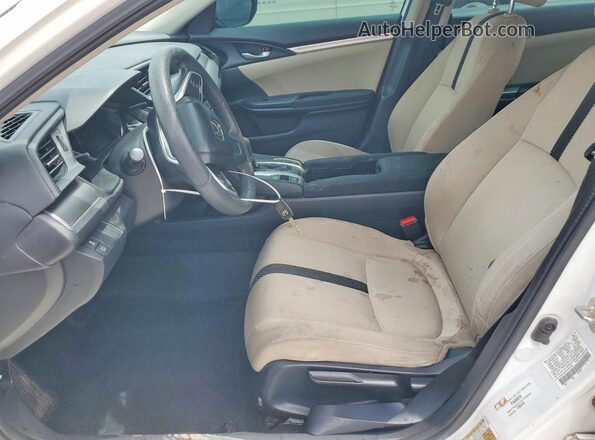 2HGFC2F55JH591795 2018 HONDA CIVIC Белый Вид салона спереди
