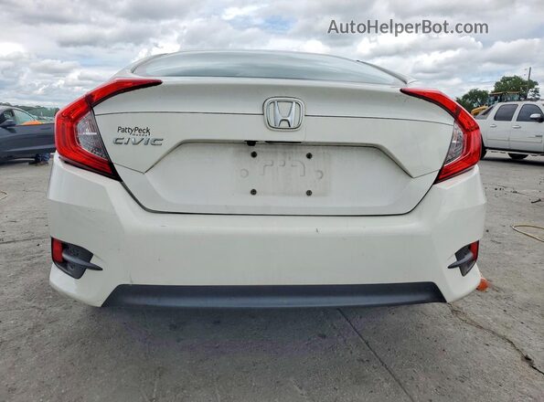 2HGFC2F55JH591795 2018 HONDA CIVIC Белый Вид сзади