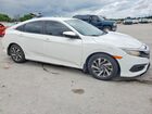 2018 Honda Civic Lx Белый vin: 2HGFC2F55JH591795