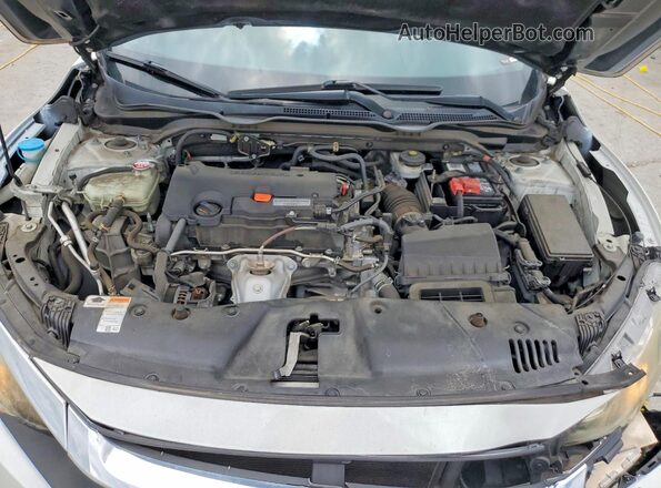 2HGFC2F55JH591795 2018 HONDA CIVIC Белый Вид задней части салона