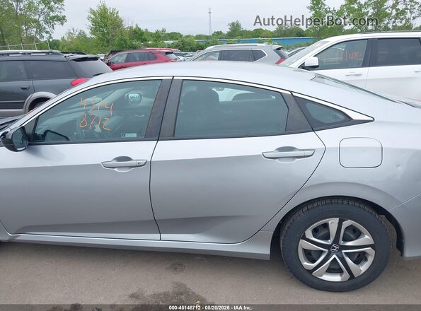 2HGFC2F55JH592803 2018 HONDA CIVIC Серебряный Панорамный вид салона 360°