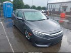 2018 Honda Civic Lx Gray vin: 2HGFC2F55JH600141