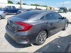 2018 Honda Civic Lx Gray vin: 2HGFC2F55JH609471
