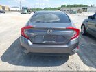 2018 Honda Civic Lx Gray vin: 2HGFC2F55JH609471