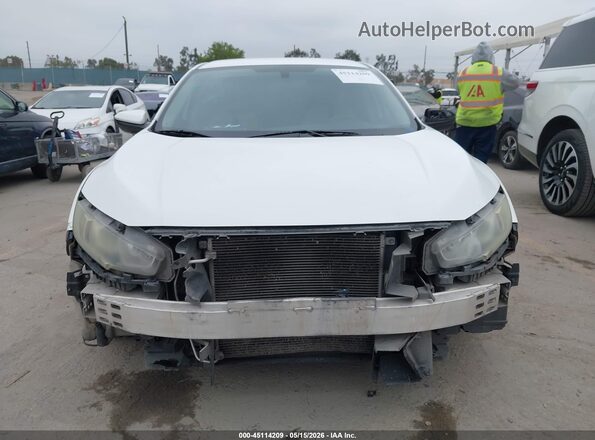 2HGFC2F56GH547832 2016 HONDA CIVIC Белый Вид задней части салона