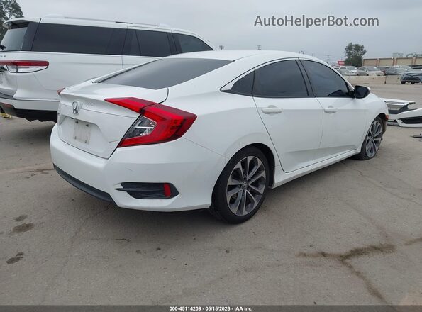 2HGFC2F56GH547832 2016 HONDA CIVIC Белый Задняя правая четверть