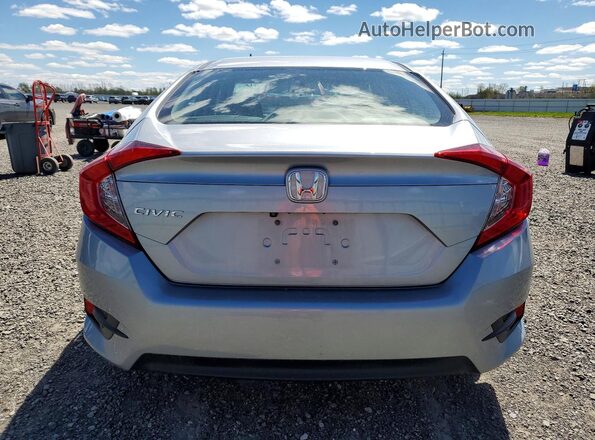 2HGFC2F56HH029477 2017 HONDA CIVIC Silver Rear view