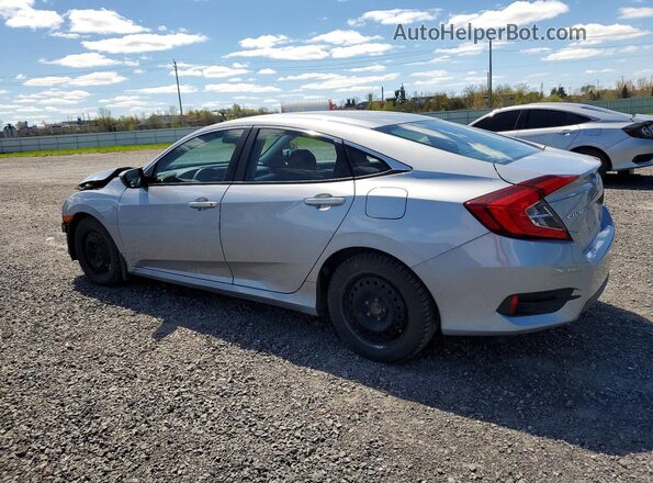2HGFC2F56HH029477 2017 HONDA CIVIC Silver Rear left