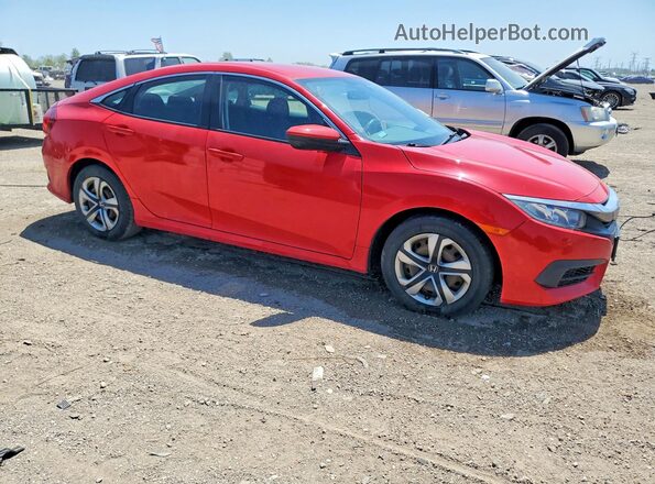 2HGFC2F56HH519756 2017 HONDA CIVIC Red Առջևի աջ