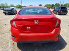 2017 Honda Civic Lx Red vin: 2HGFC2F56HH519756