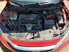 2017 Honda Civic Lx Red vin: 2HGFC2F56HH519756